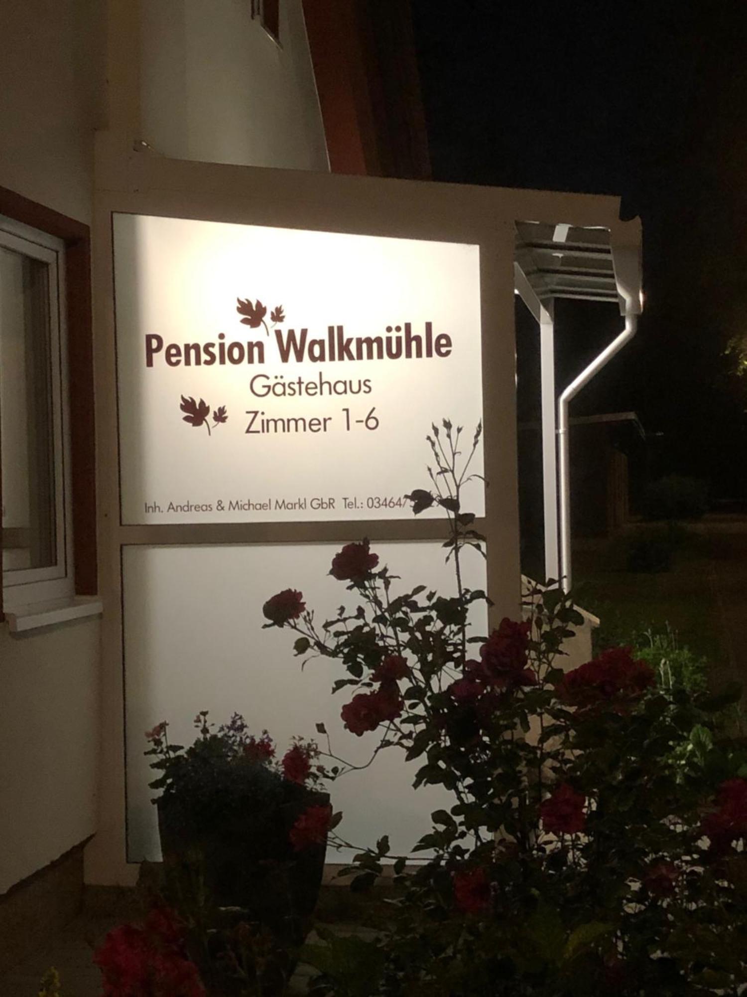 Pension Walkmuehle Sangerhausen Exterior photo
